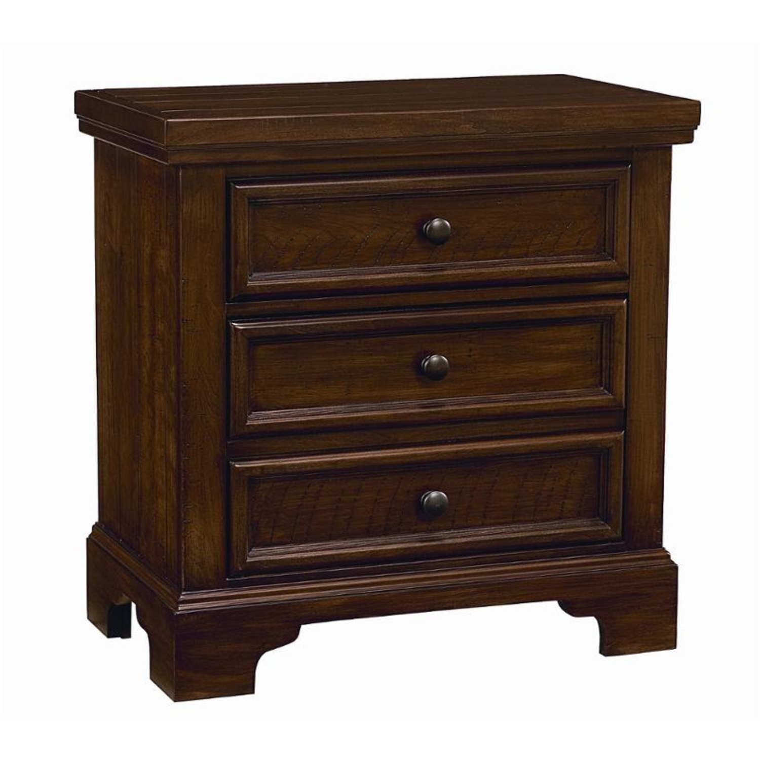 Vaughan Bassett  Dark Cherry Nightstand - image-6