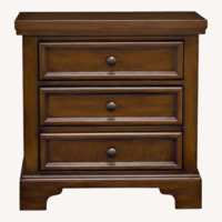 Vaughan Bassett  Dark Cherry Nightstand