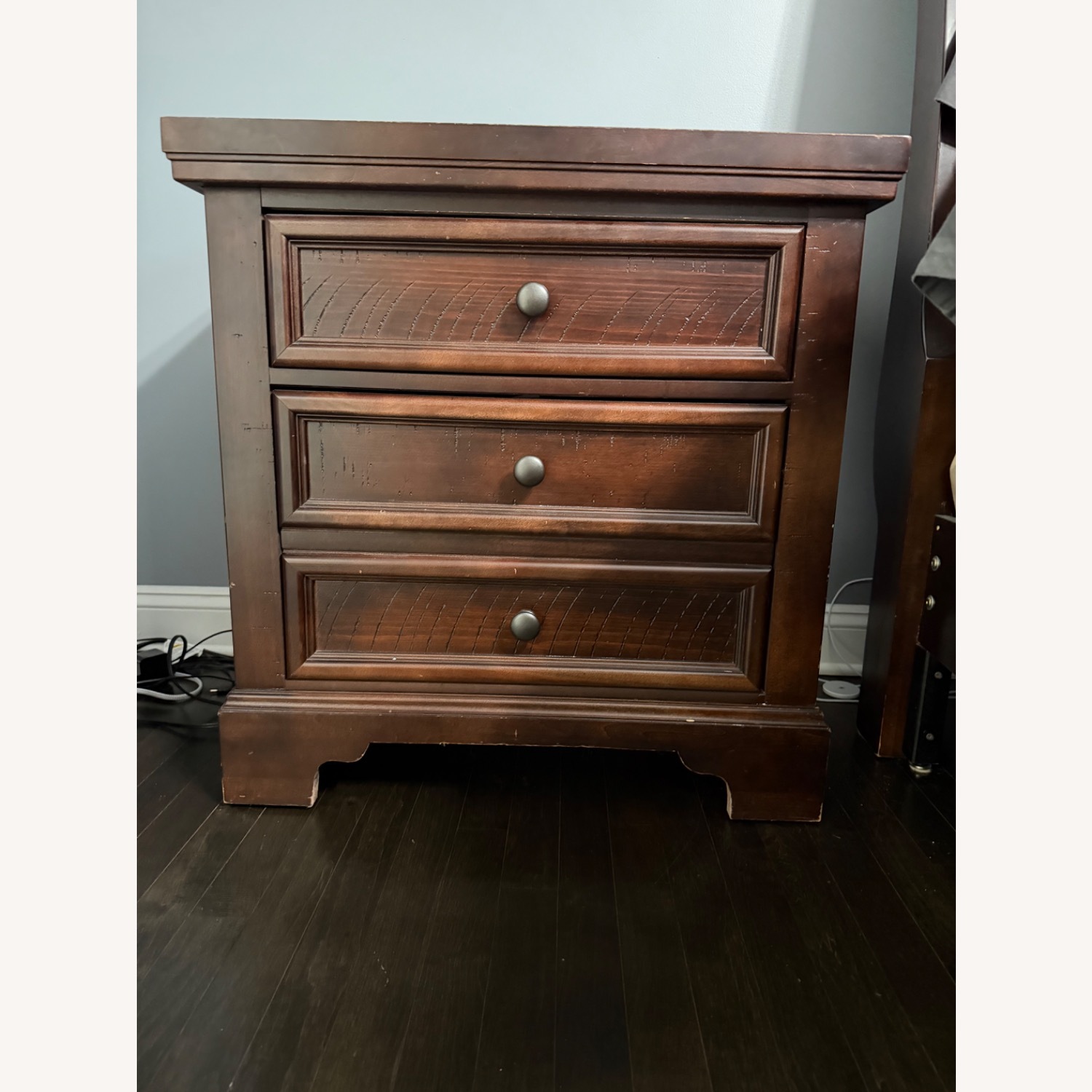 Vaughan Bassett  Dark Cherry Nightstand - image-1