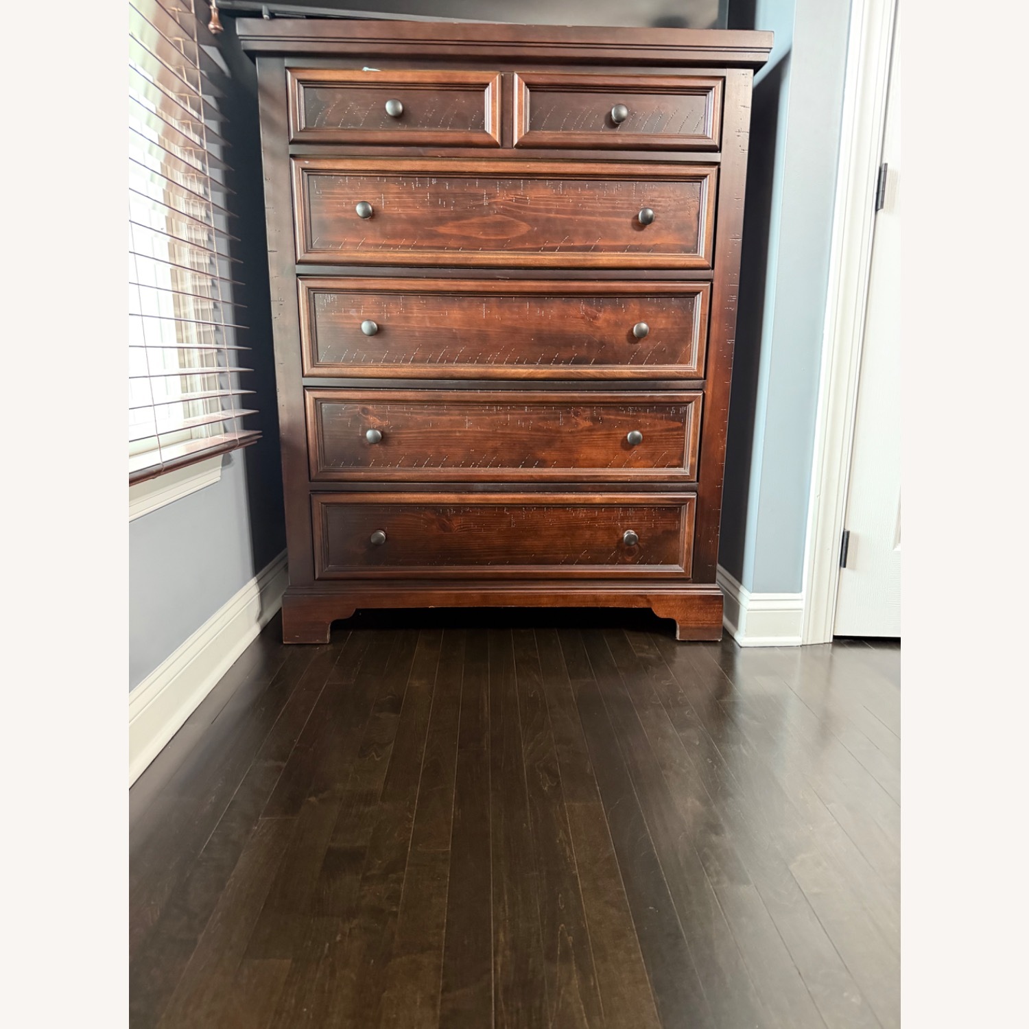 Vaughan Bassett Dark Cherry Chest - image-2