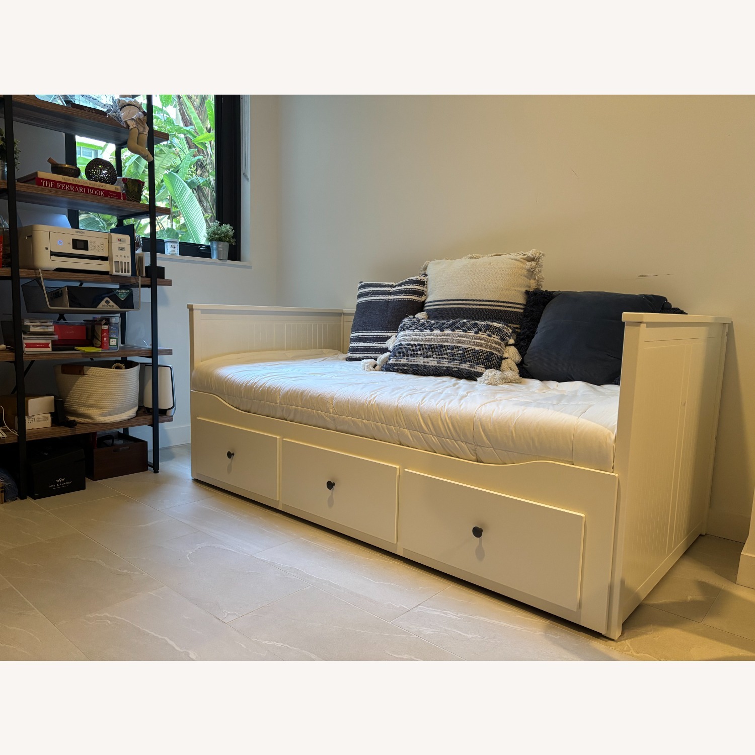 IKEA Hemnes White Wood Daybed - image-3