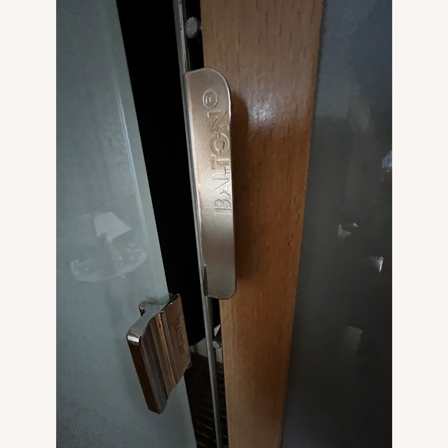 Balton Natural Wood & Metal Storage Closet - image-5