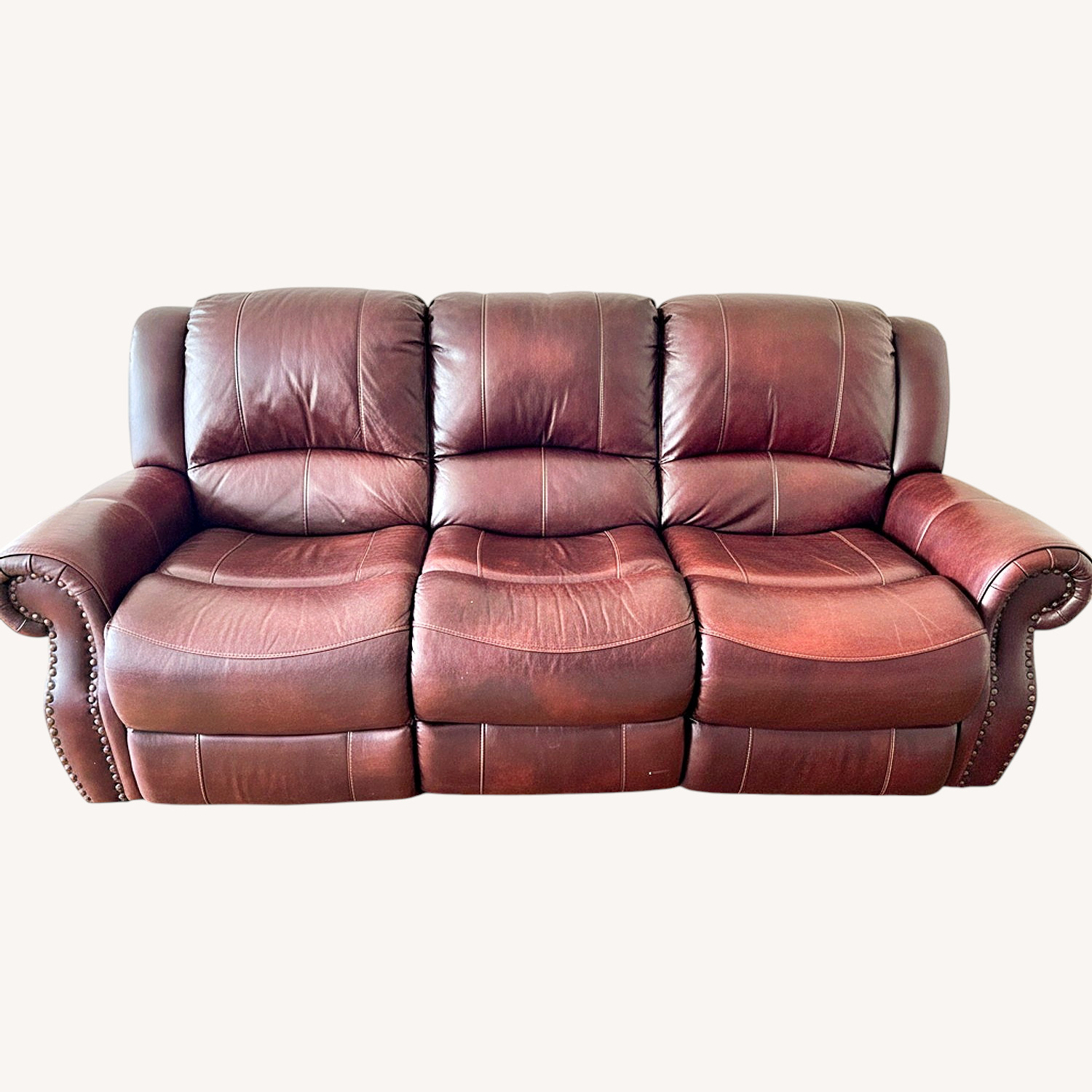 Raymour & Flanigan Leather Sofa - image-0