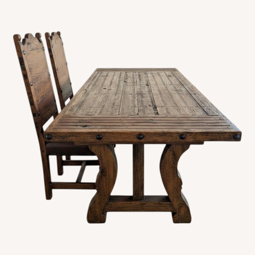 Used Dark Brown Wood Dining Sets for sale on AptDeco