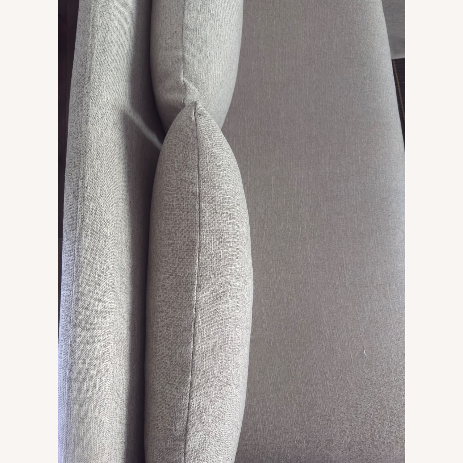The Belmar Ivory U-Shaped Loveseat - image-4
