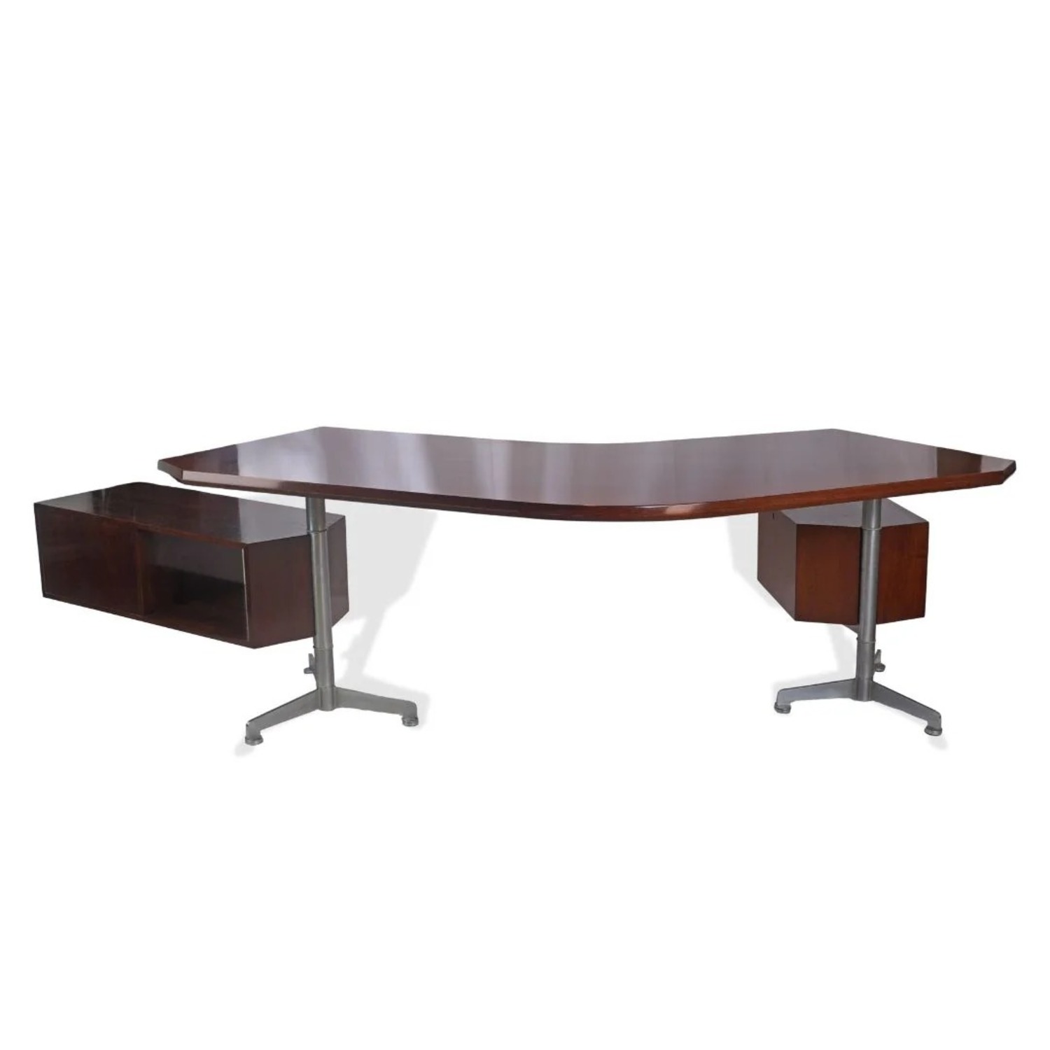 Osvaldo Borsani 'T-96' Boomerang Desk - image-11