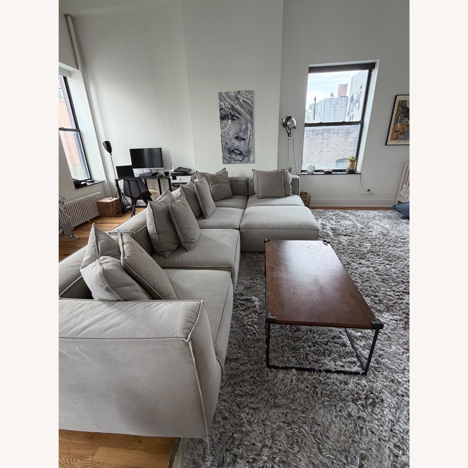 Arhaus Coburn Coburn Six-Piece Pit Sectional - image-2