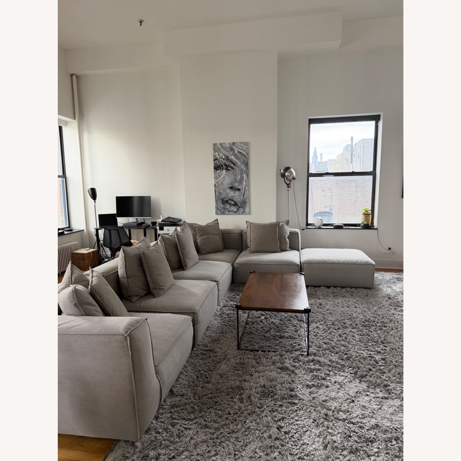 Arhaus Coburn Coburn Six-Piece Pit Sectional - image-1