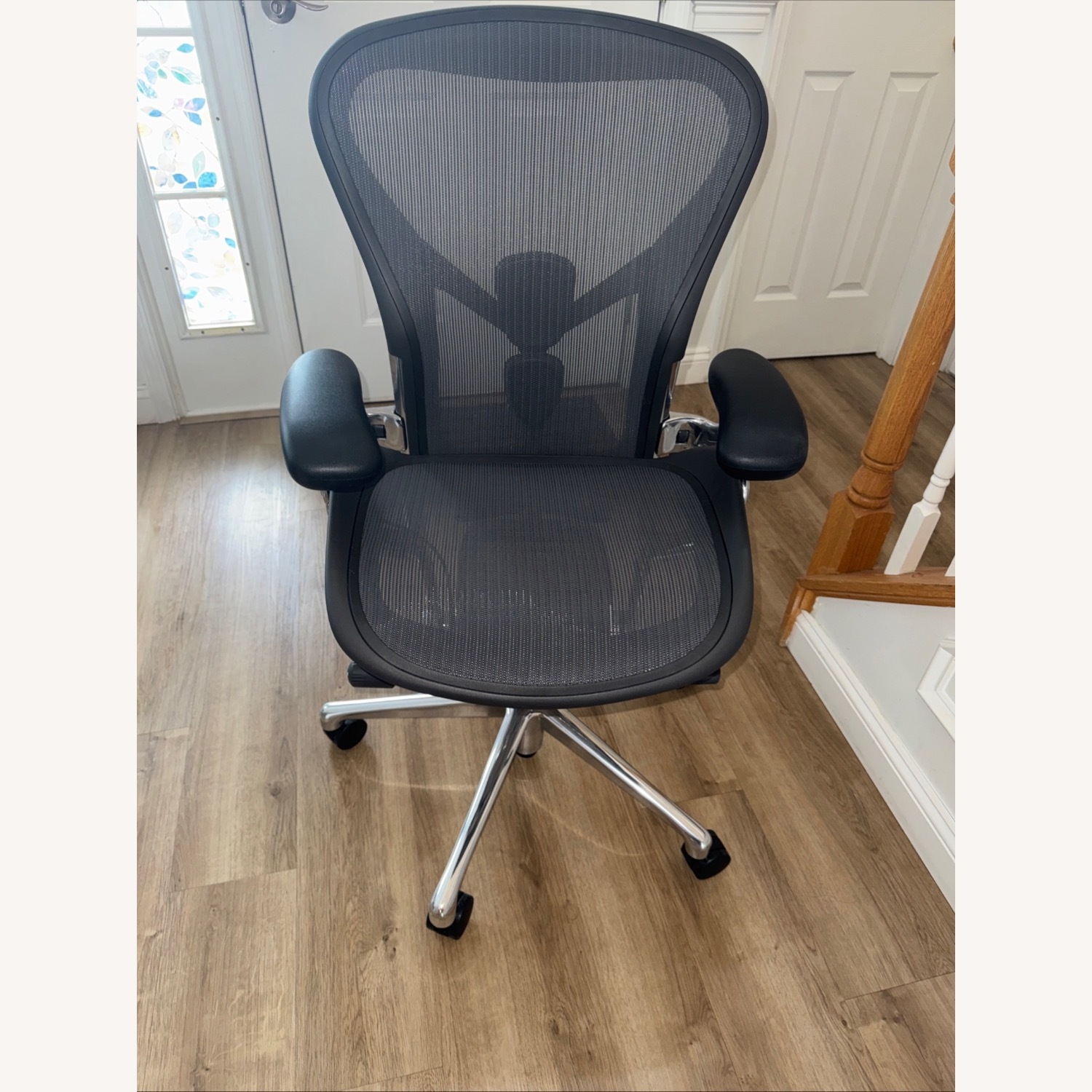 Herman Miller Dark Gray Office Chair - image-7