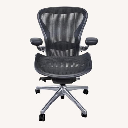 Used Herman Miller Dark Gray Office Chair for sale on AptDeco