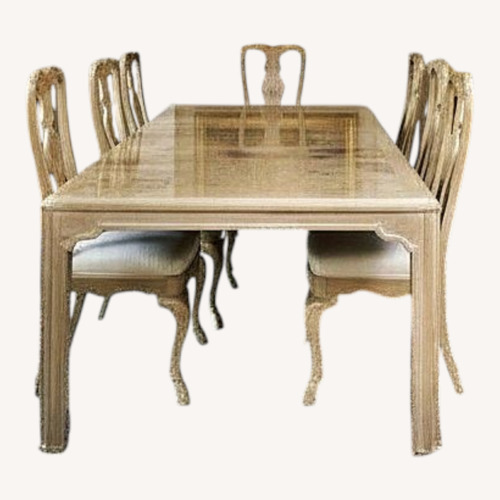 Used Drexel Corinthian Natural Wood Dining Sets for sale on AptDeco