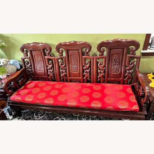 Used Antique Wooden Sofa Chair for sale on AptDeco