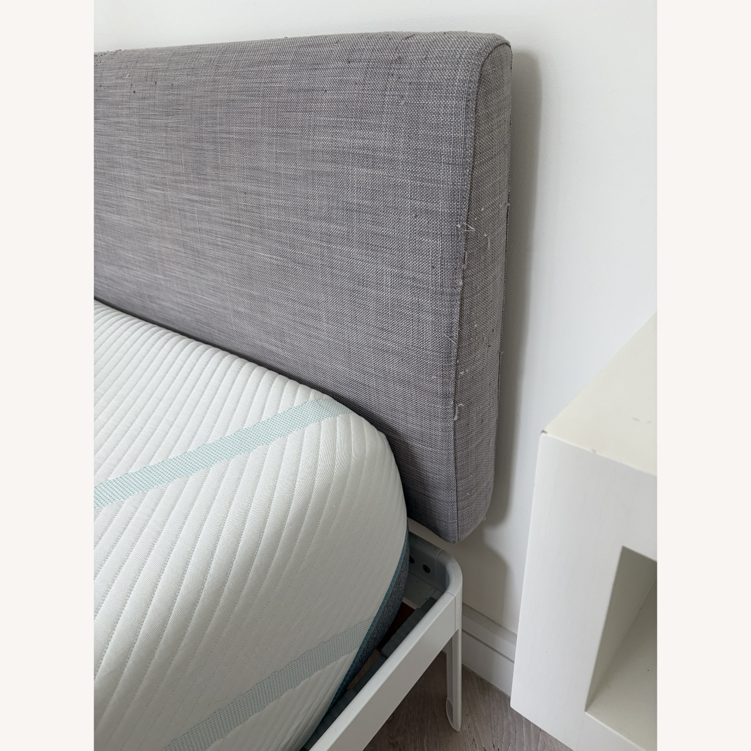 Design Within Reach Min White Aluminum Full Bed - image-5