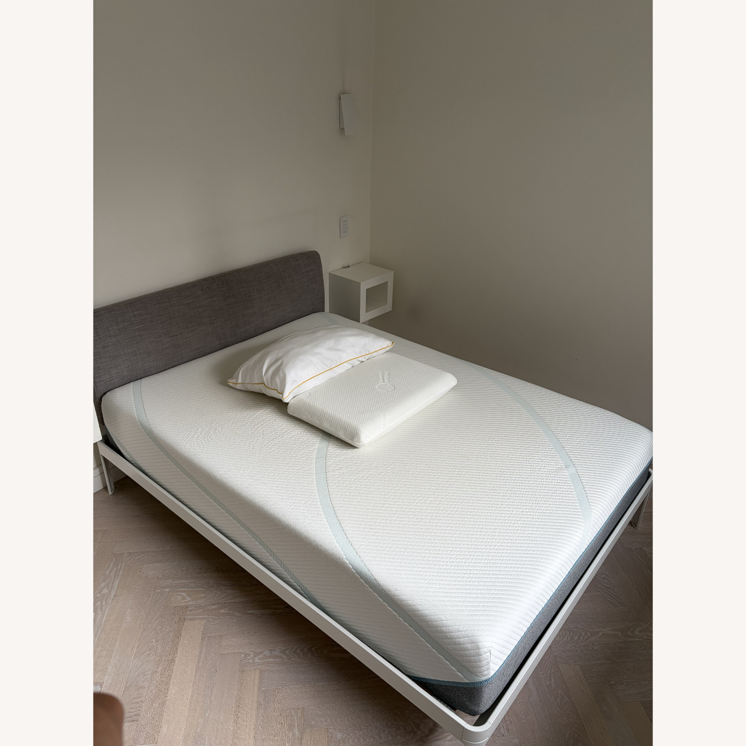 Design Within Reach Min White Aluminum Full Bed - image-1