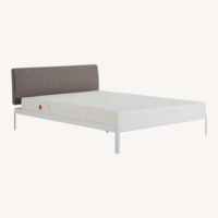 Design Within Reach Min White Aluminum Full Bed