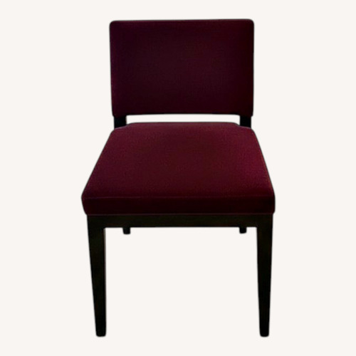 Used Holly Hunt Black Fabric Dining Chairs for sale on AptDeco
