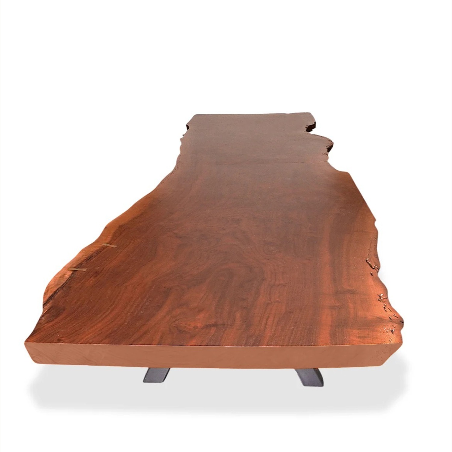 Claro Walnut Table Nakashima Inspired - image-8