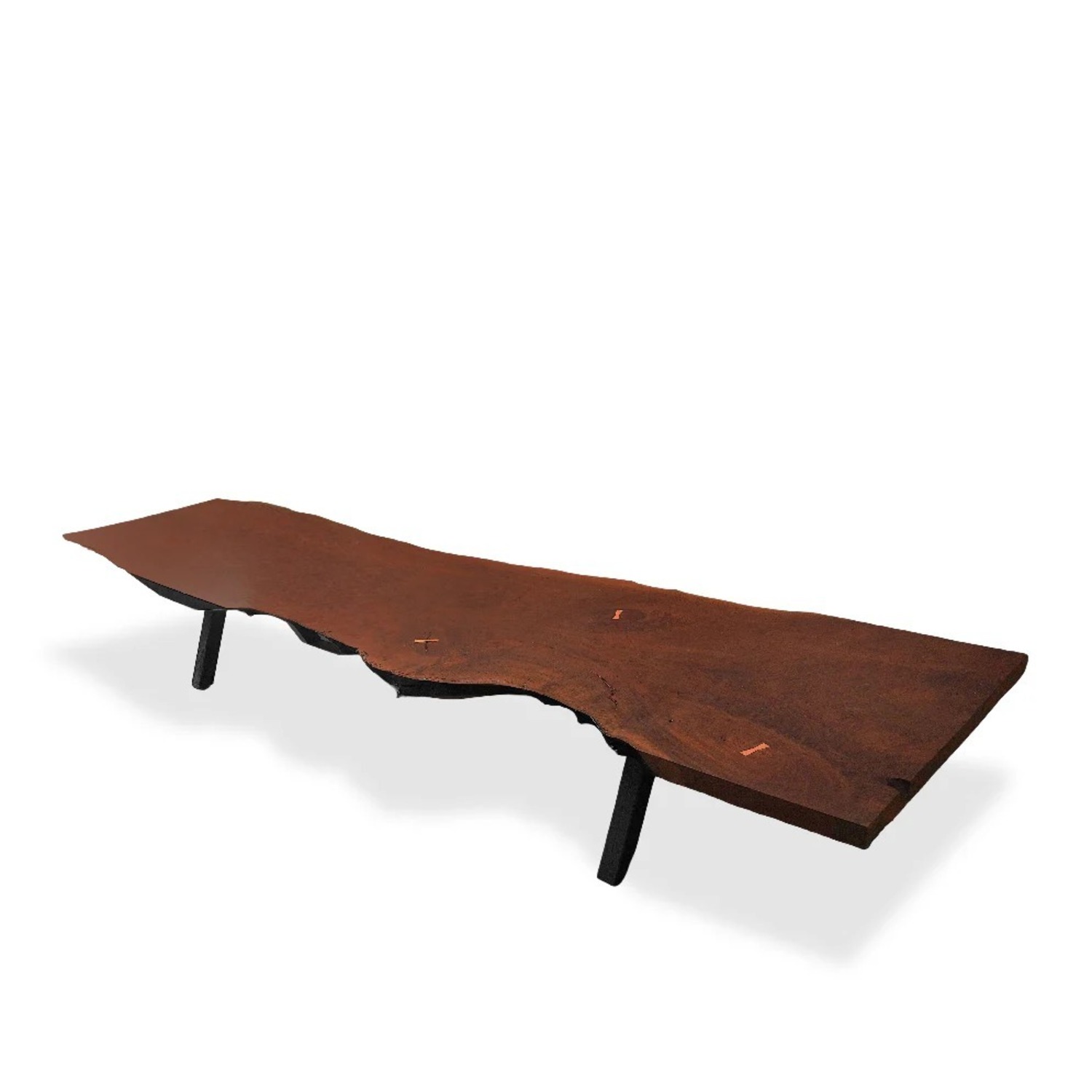 Claro Walnut Table Nakashima Inspired - image-14