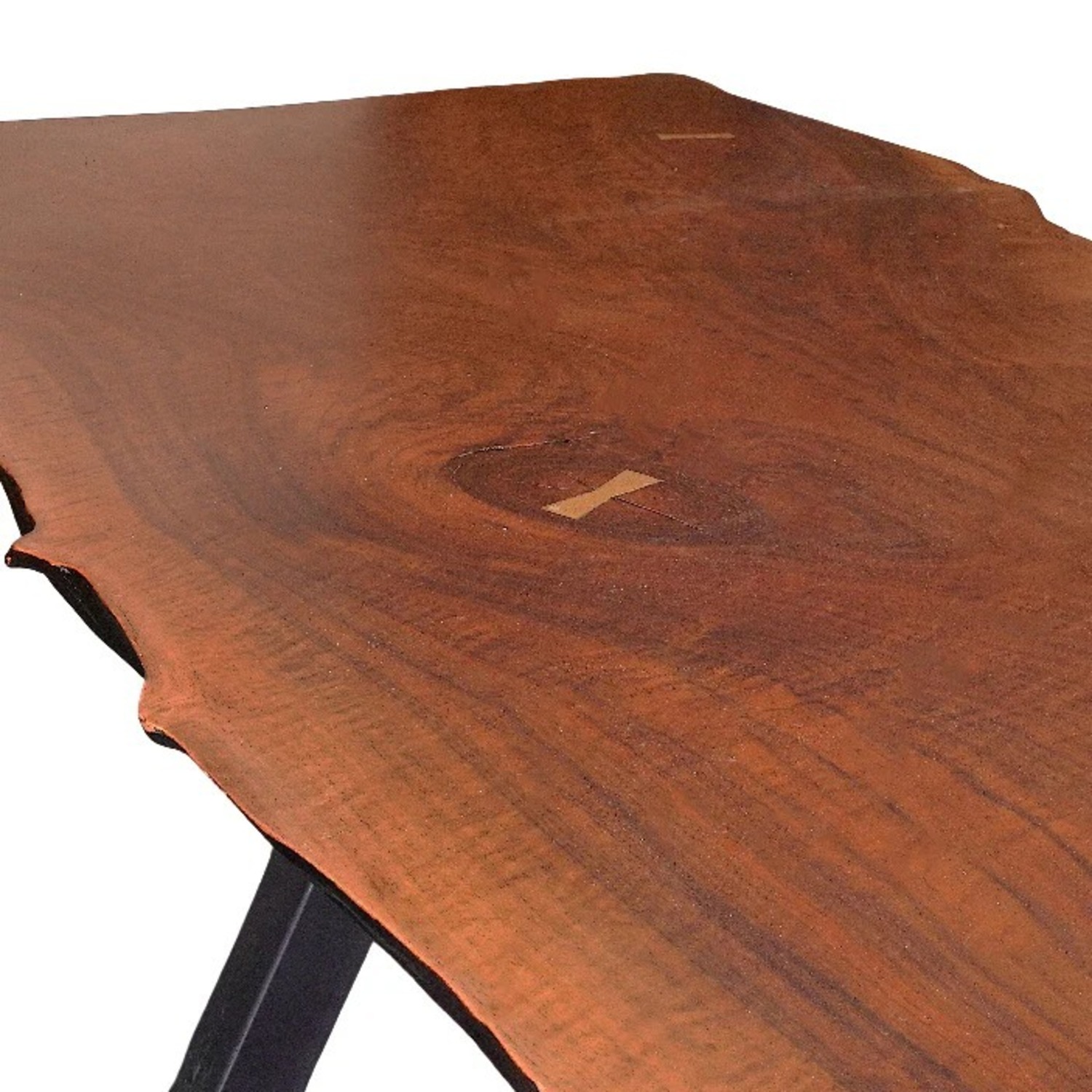 Claro Walnut Table Nakashima Inspired - image-3