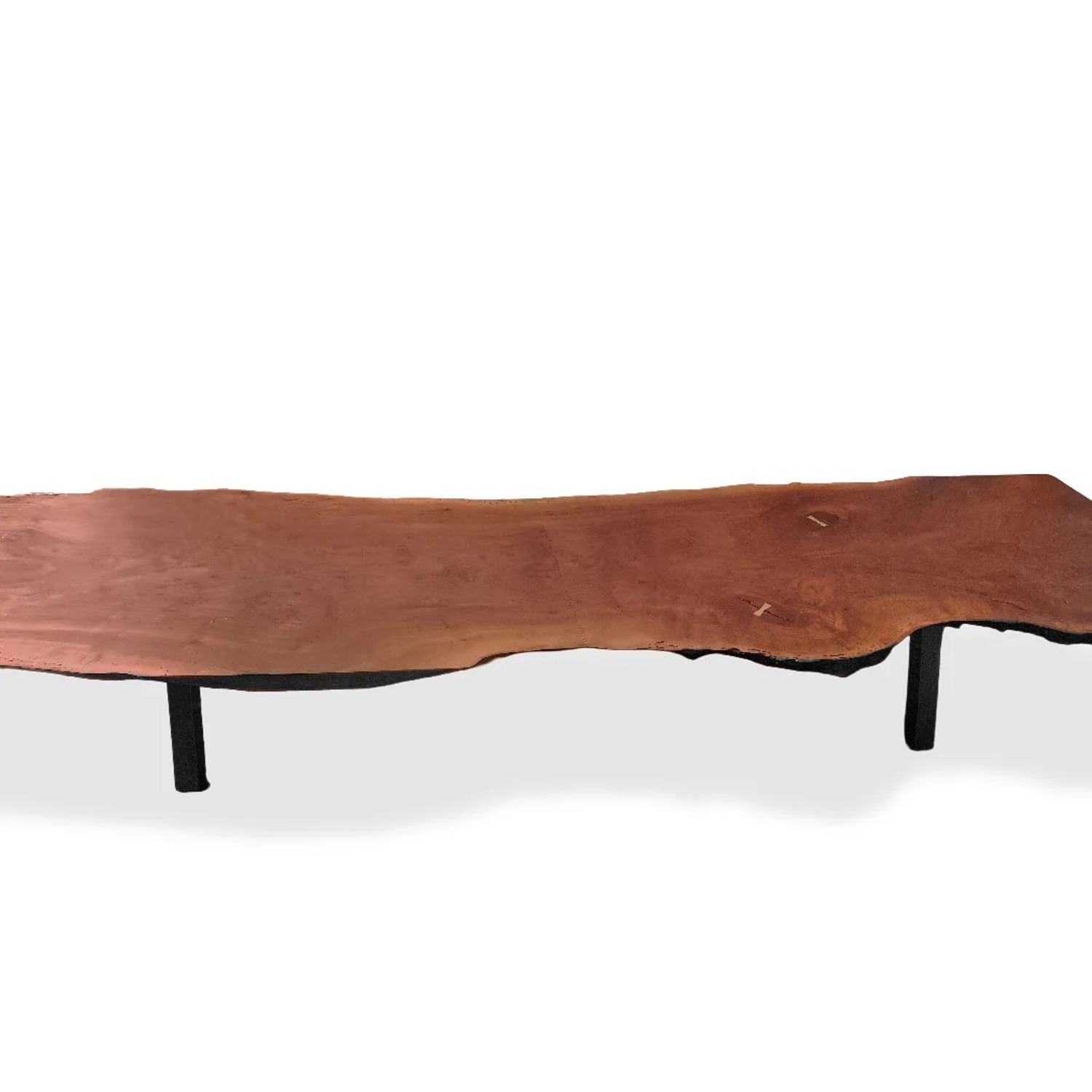 Claro Walnut Table Nakashima Inspired - image-7