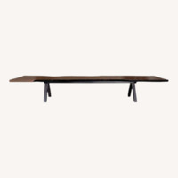 Claro Walnut Table Nakashima Inspired
