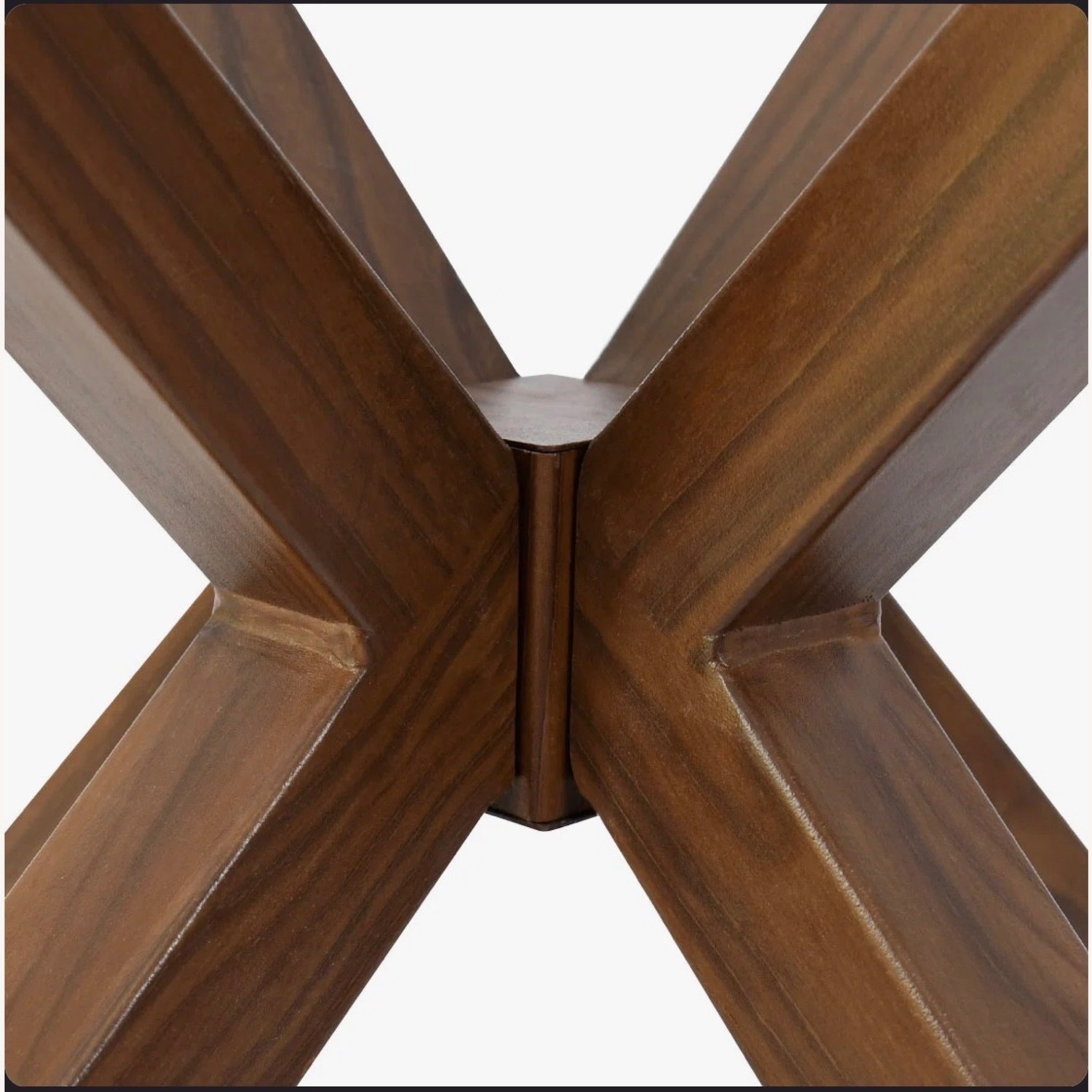 Wayfair Adella Dark Brown Glass Dining Table - image-3