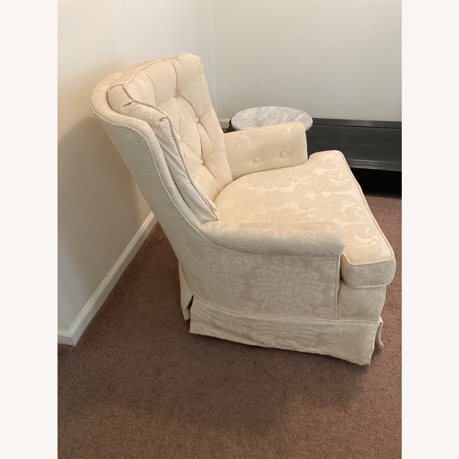 Natural Cotton Armchair - image-2