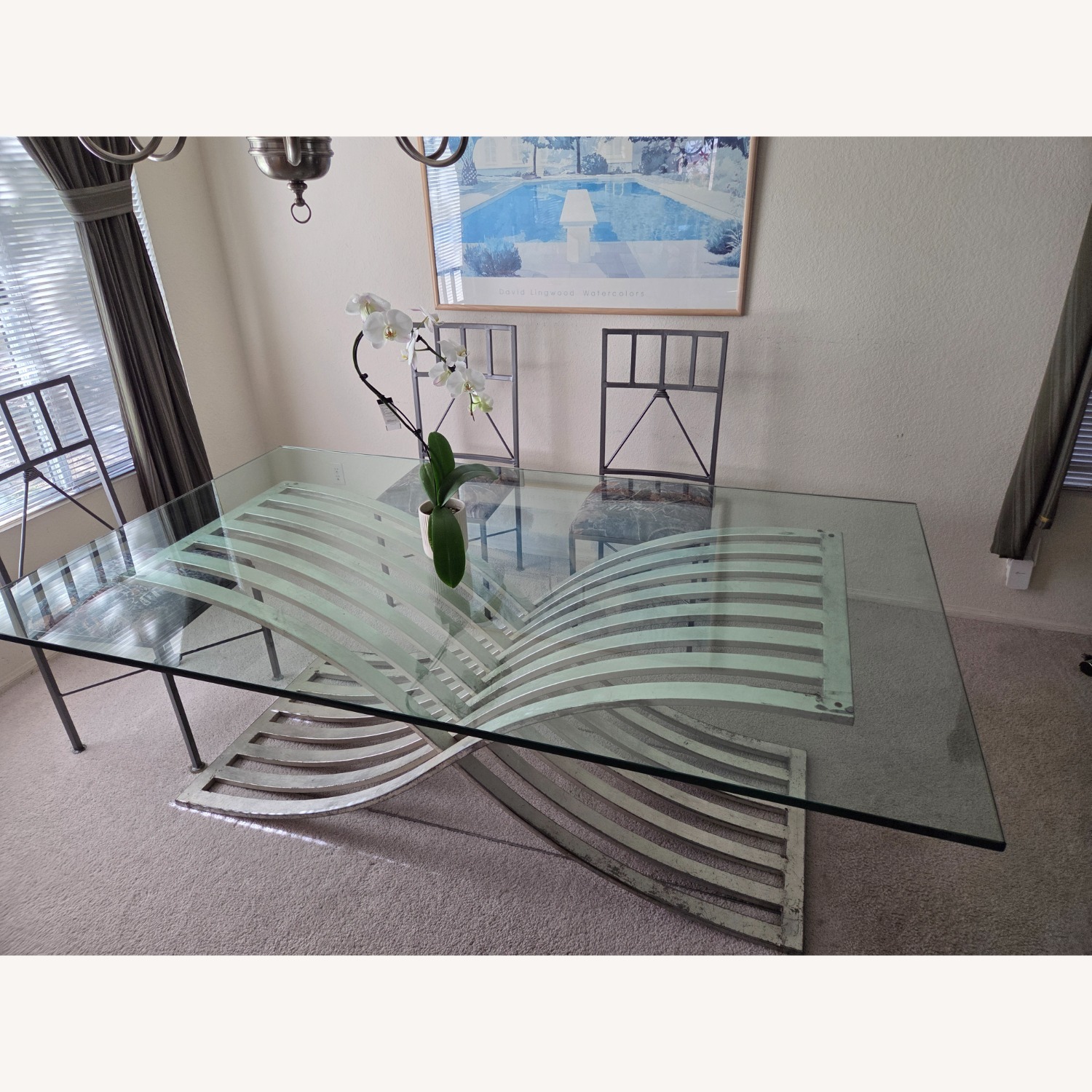  Glass Dining Table - image-2