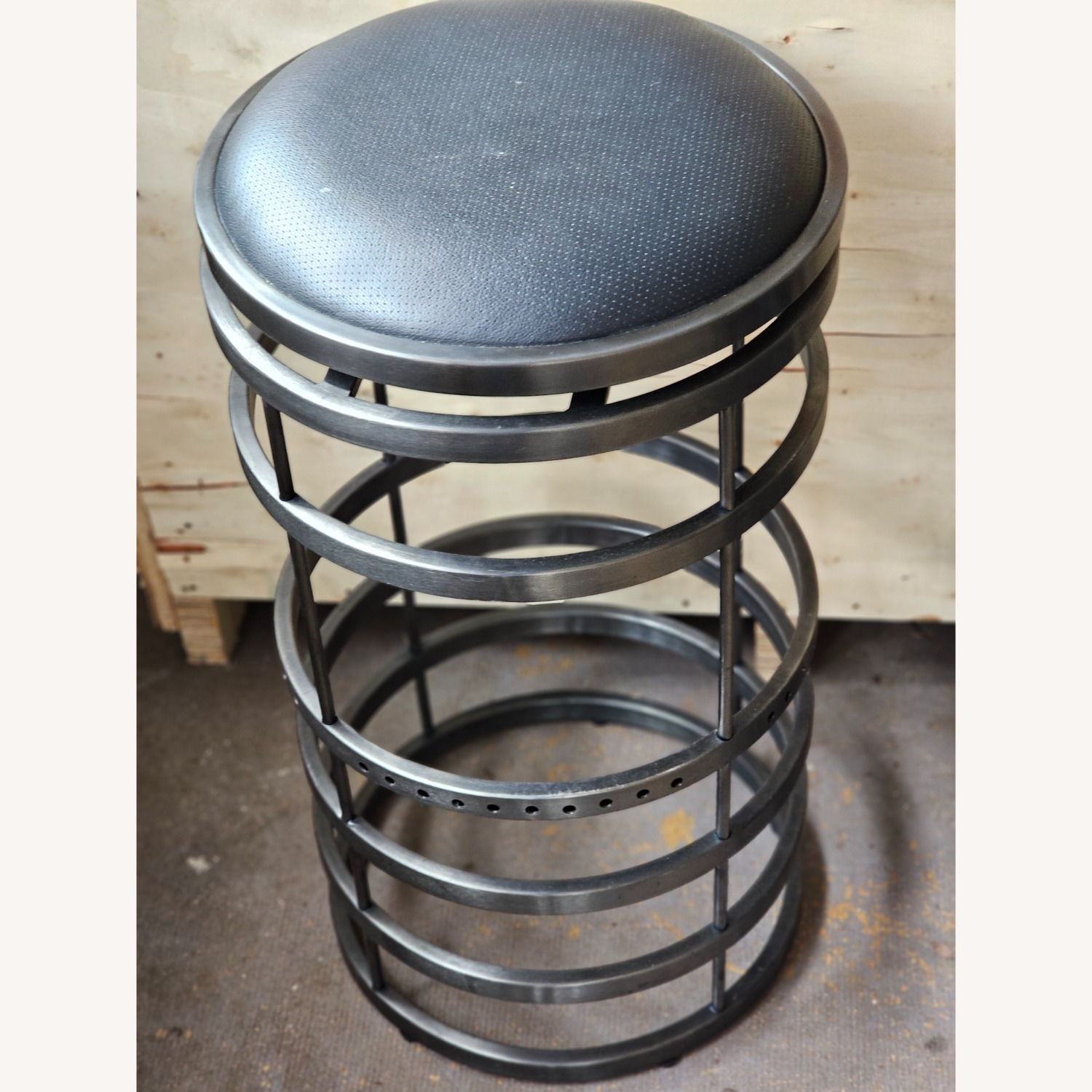 Tom Dixon Black Metal Stools - image-3