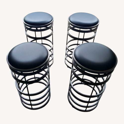 Used Tom Dixon Black Metal Stools for sale on AptDeco