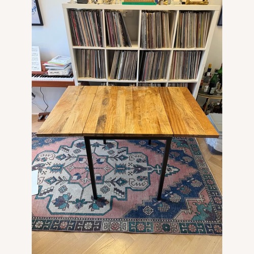 Used West Elm Box Frame Drop Leaf Extendable Table (24"–48") for sale on AptDeco