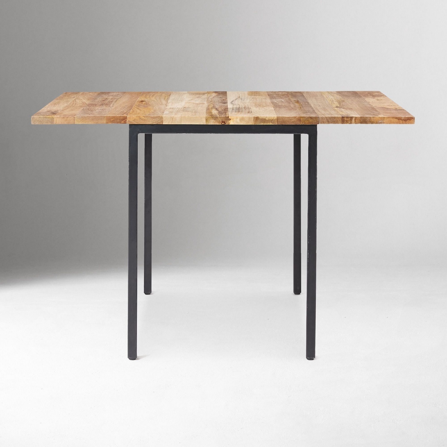 West Elm Box Frame Drop Leaf Extendable Table (24"–48") - image-10