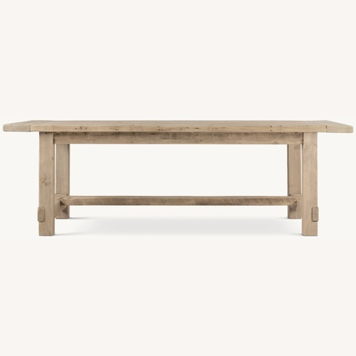 Used Restoration Hardware Salvaged Wood Farmhouse Rectangular Dining Table for sale on AptDeco
