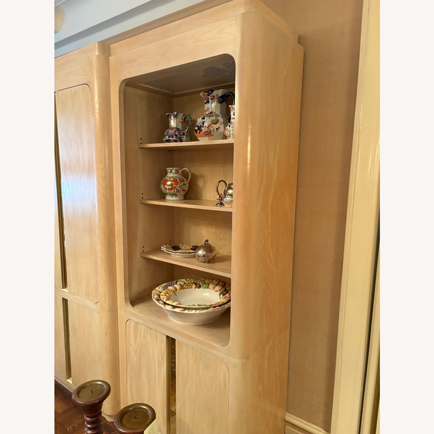 Taylor Made Custom Wall Unit with Bar and Lighting  - image-3