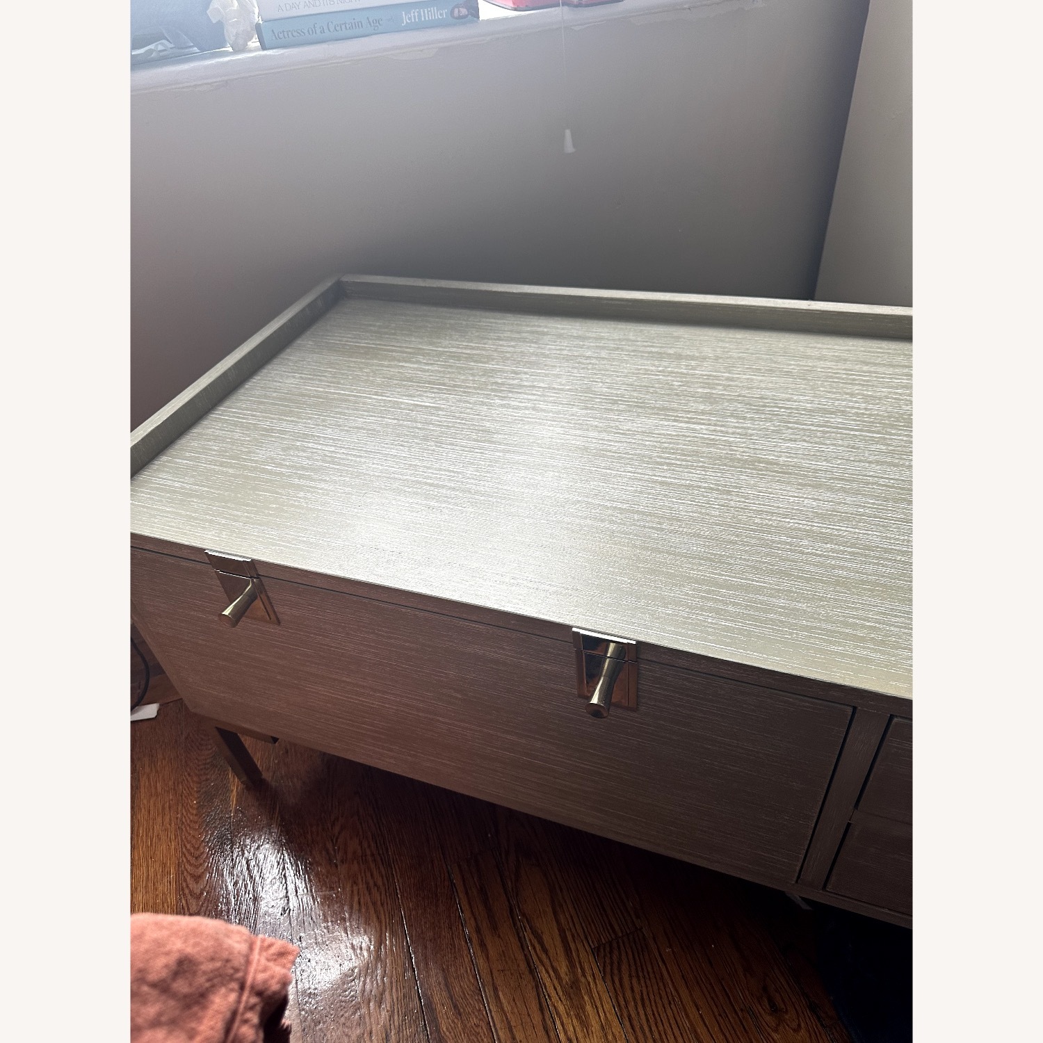 Anthropologie Ingram Natural Wood Storage Bench - image-3