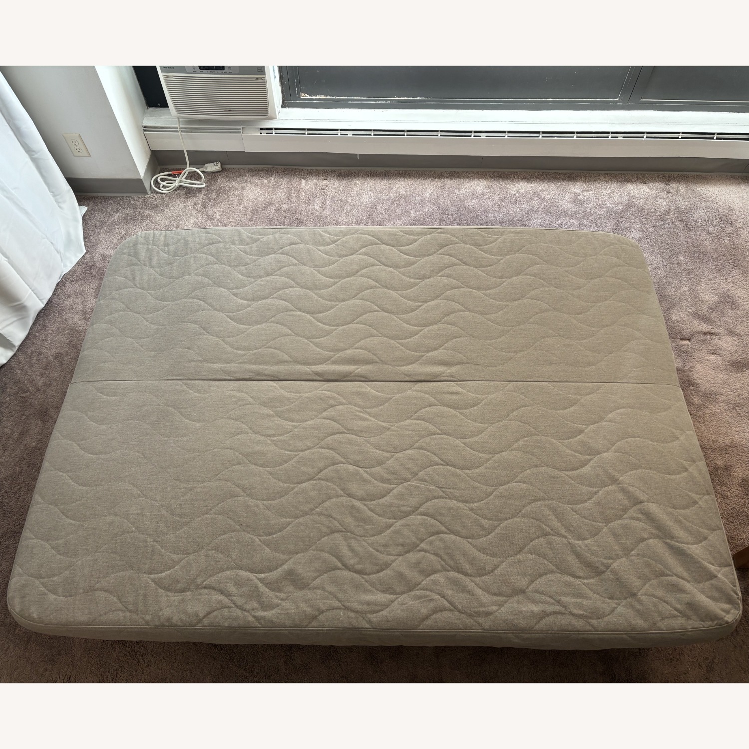 IKEA NYHAMN Grey Sofa Bed - image-2