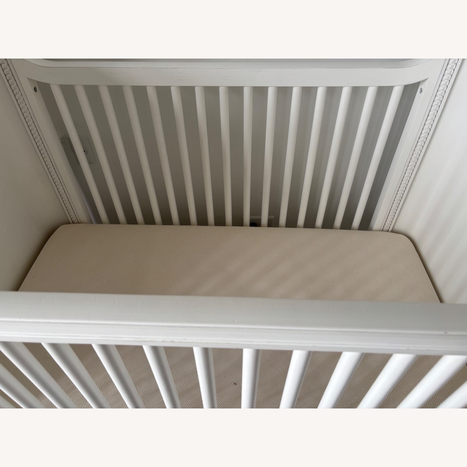 Restoration Hardware Belle Upholstered Crib  - image-4