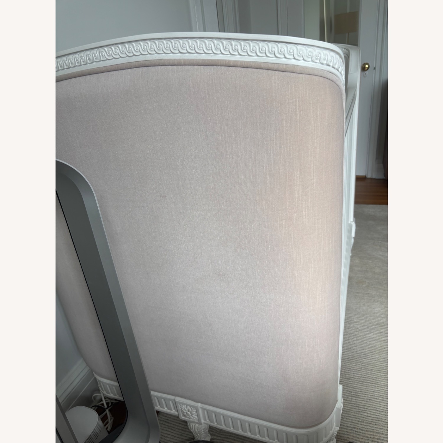 Restoration Hardware Belle Upholstered Crib  - image-7