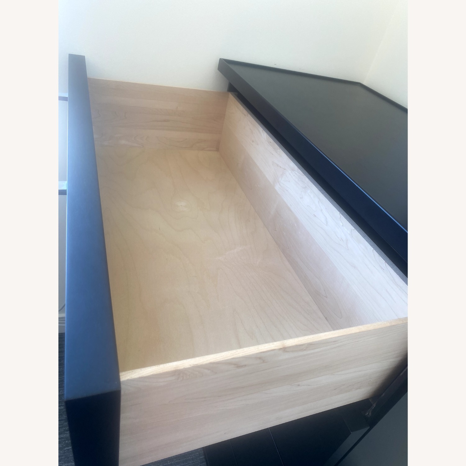 Black 4-Drawer Wood Chest - image-3