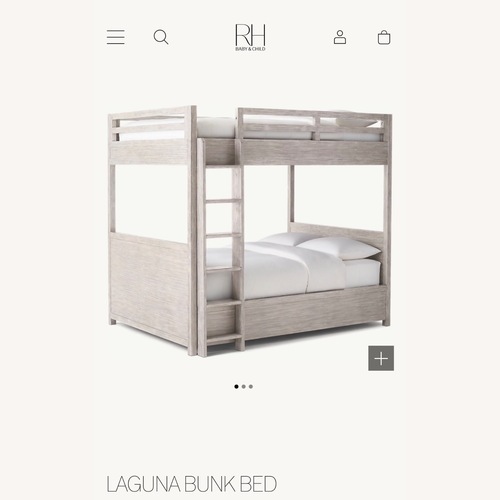Used Restoration Hardware Laguna Bunk Bed for sale on AptDeco