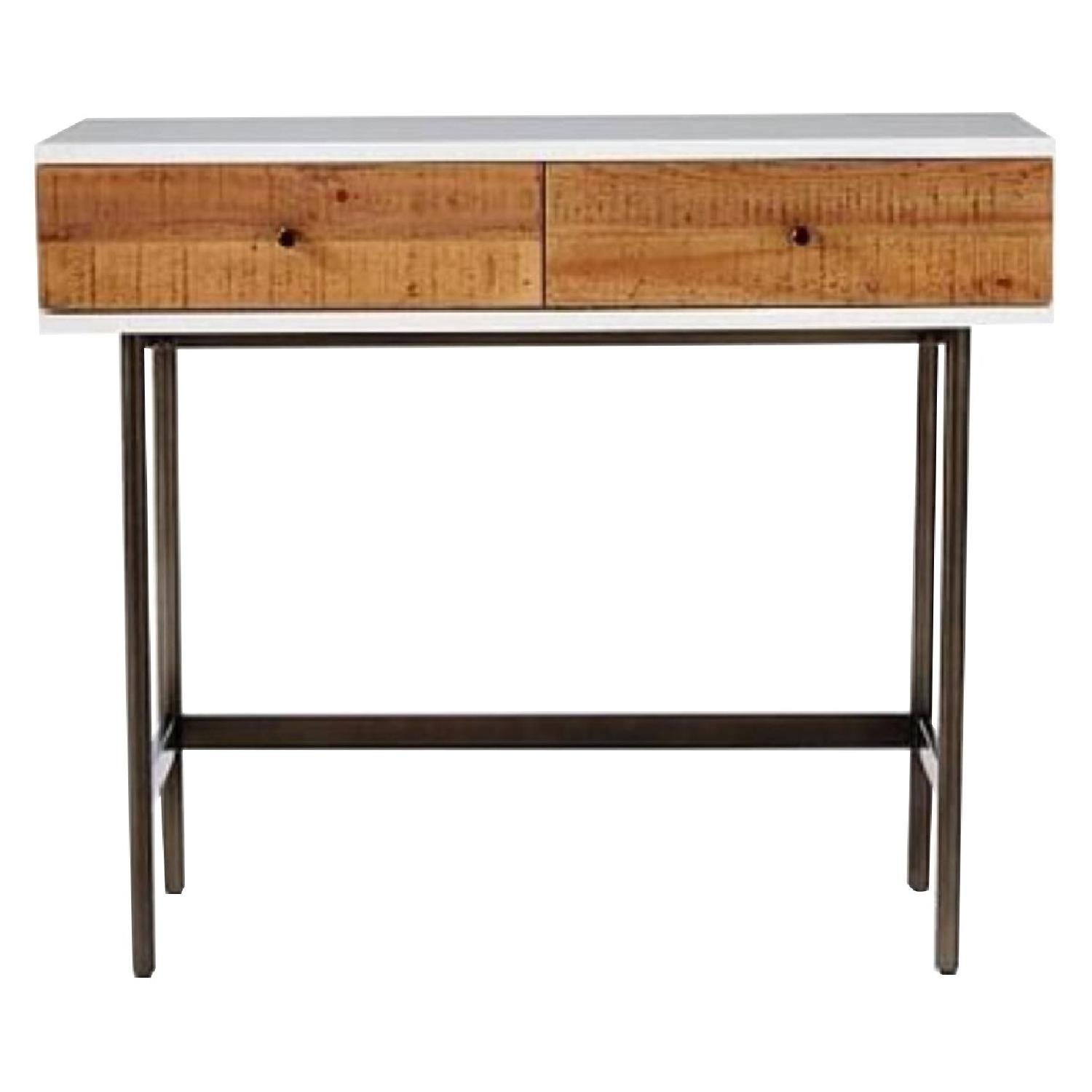 West Elm Lacquer + Reclaimed Wood Console - image-4