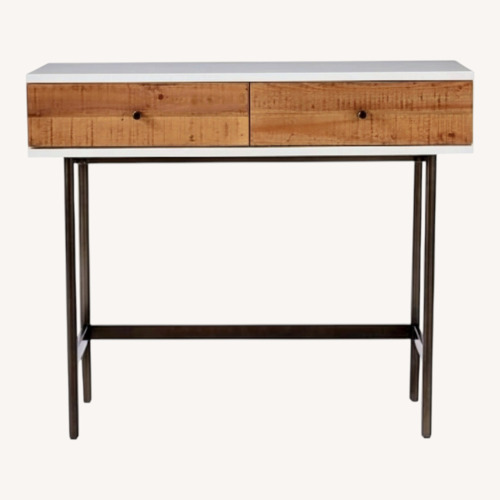Used West Elm Lacquer + Reclaimed Wood Console for sale on AptDeco