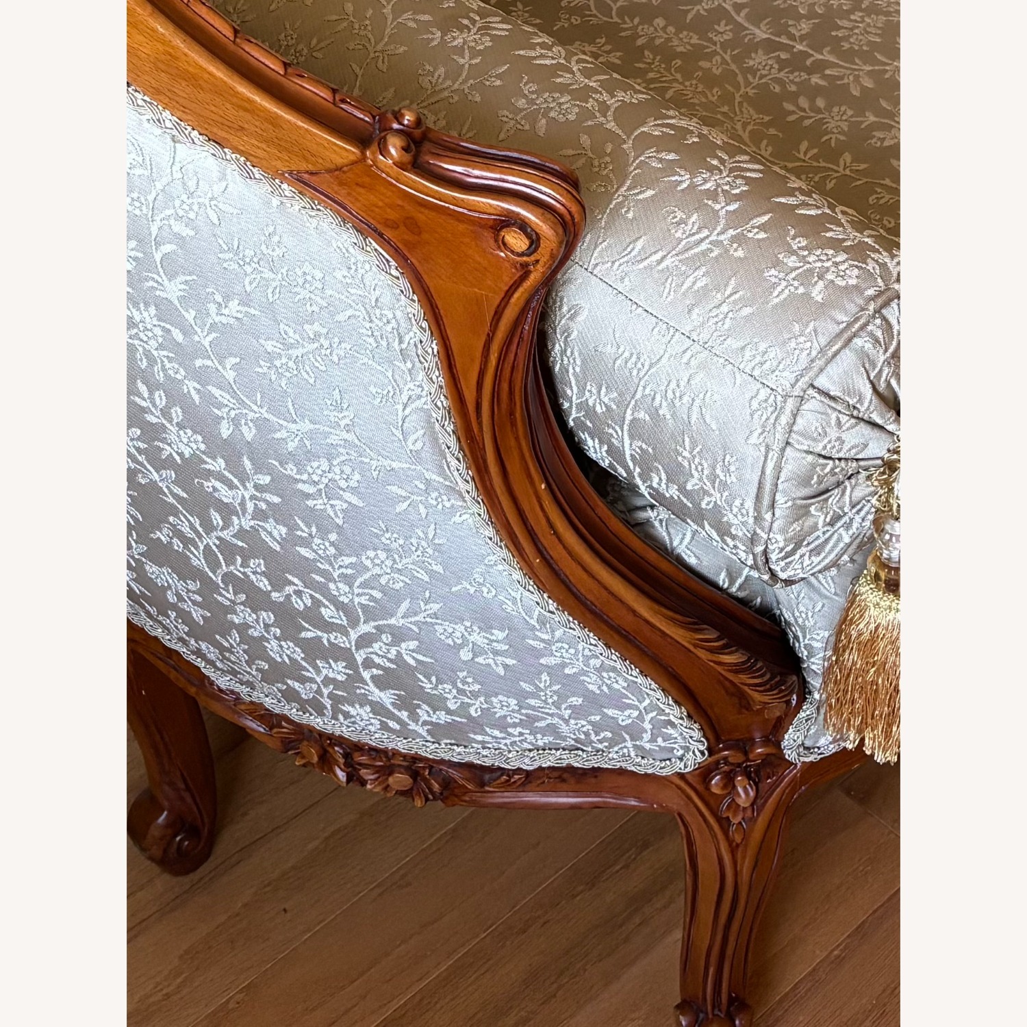 French Provincial Style 3-Seater Sofa - image-2