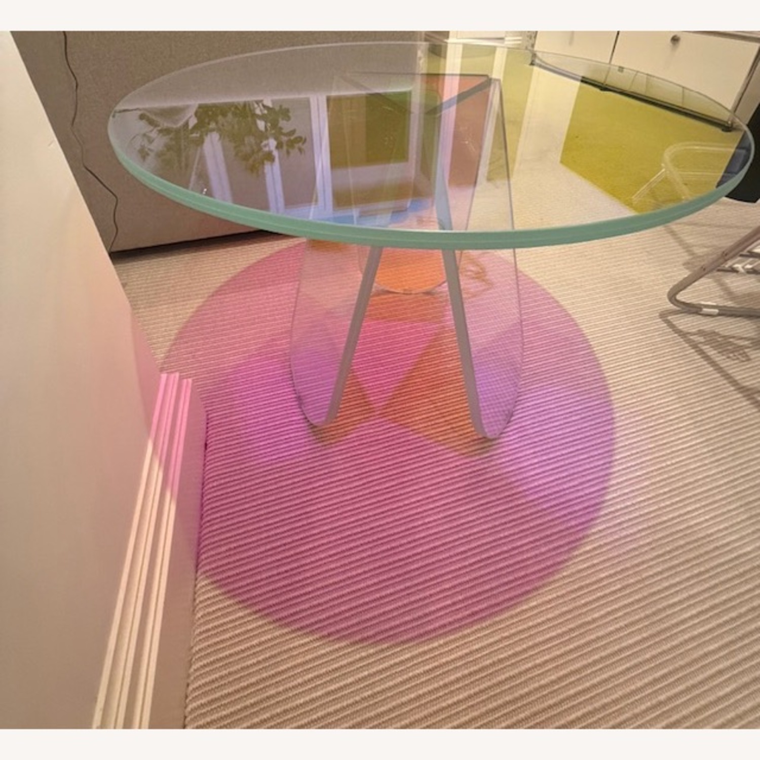 Glas Italia Shimmer Side Table - image-1