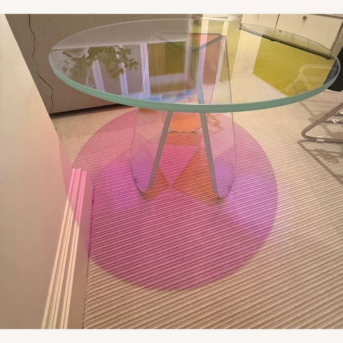 Used Glas Italia Shimmer Side Table for sale on AptDeco