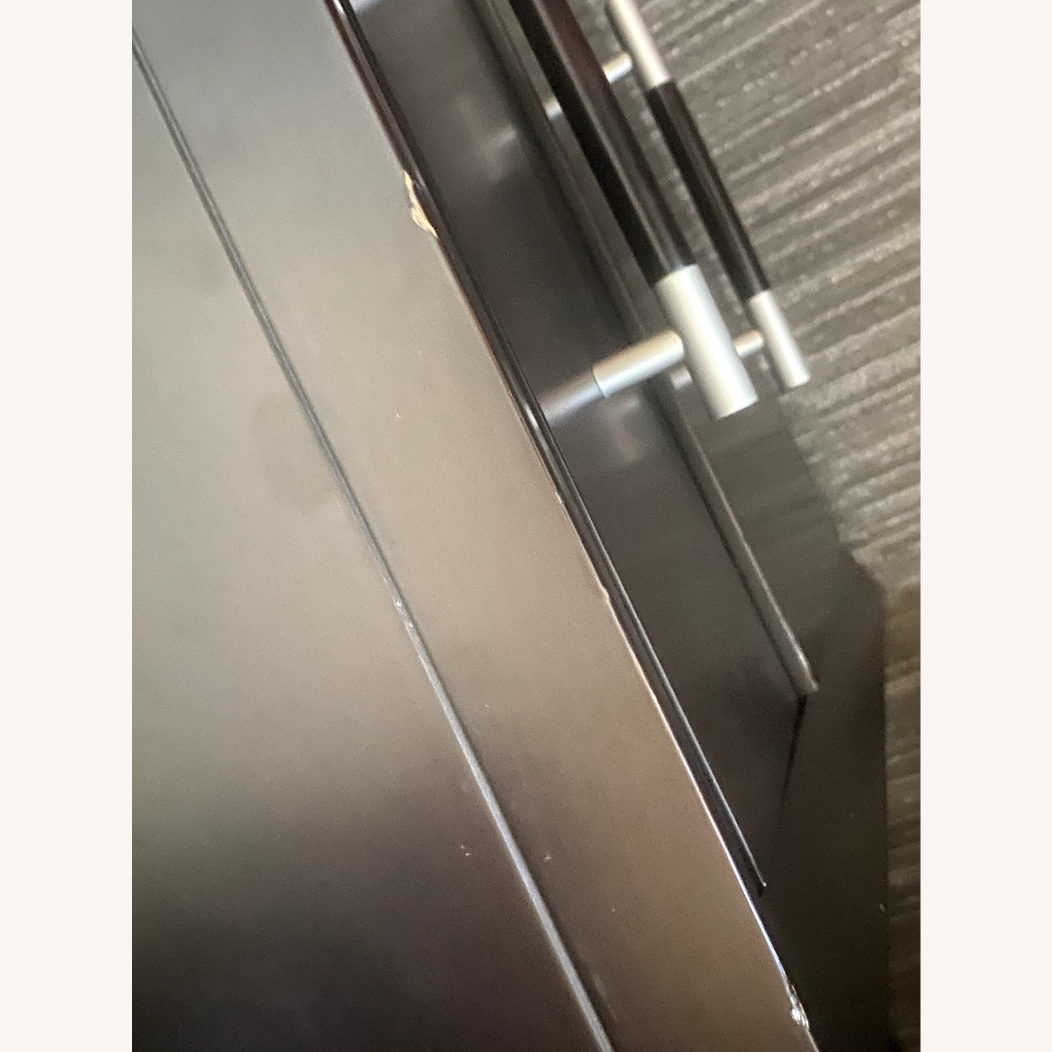 Black 2-Drawer Wood File Cabinet - image-4
