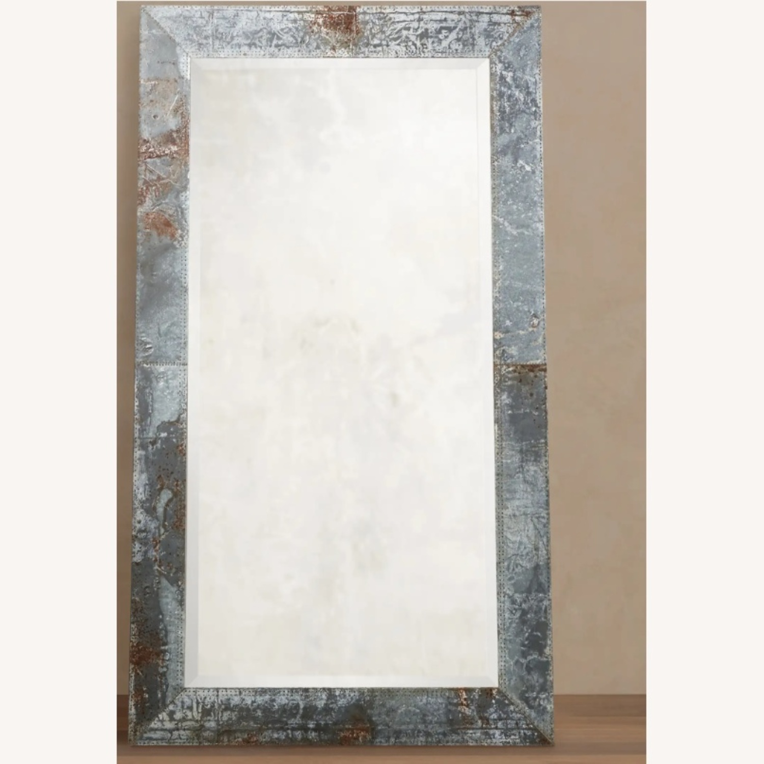 Arhaus Caspian Natural Metal Floor Mirror - image-4