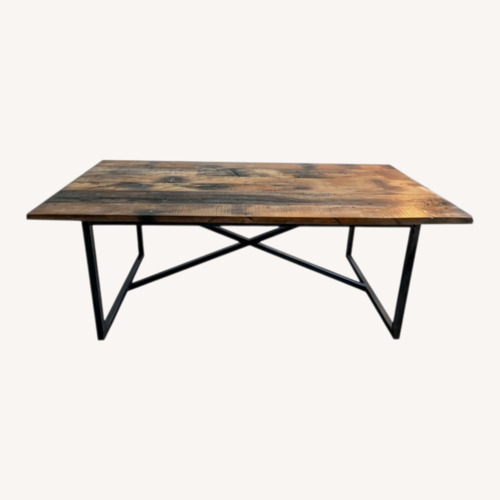 Used ABC Carpet and Home Dark Brown Wood Dining Table for sale on AptDeco