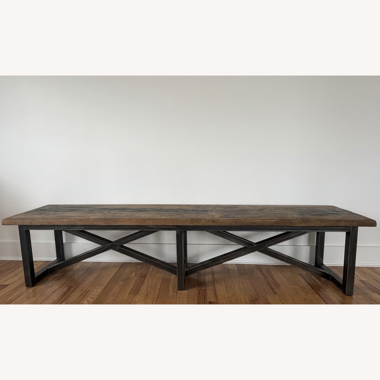 ABC Carpet and Home Dark Brown Wood Dining Table - image-5