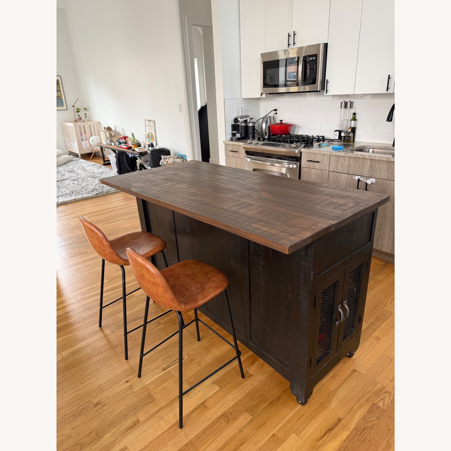 Pueblo Kitchen Island - image-4